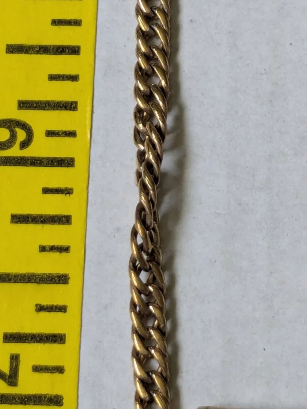 Antique H&H Gold Filled Prince Albert Design T Bar Dog Clip Watch Chain